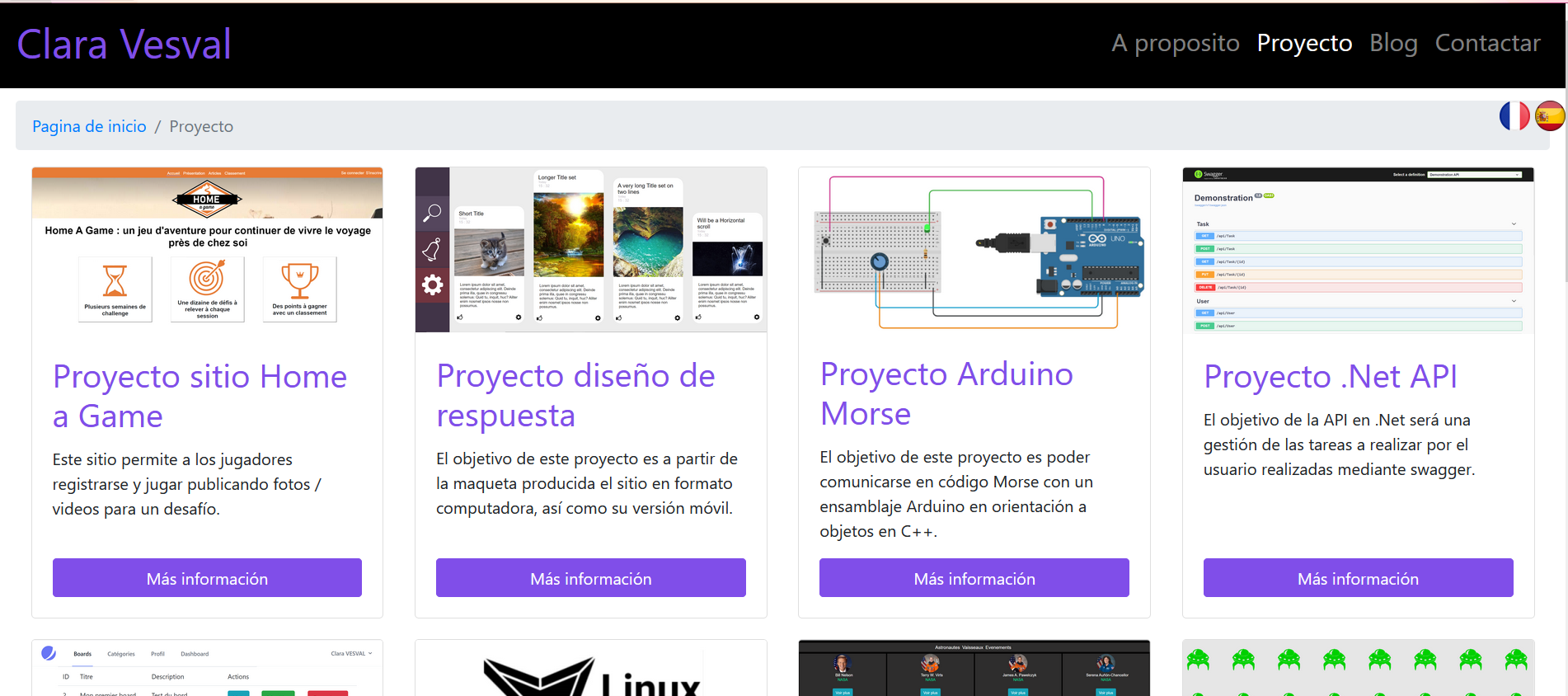 site Clara Vesval
